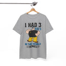 I Had 3 RBIs In the World Series Shirt - Funny Baseball Fan Graphic Tee