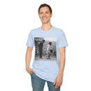 Vintage Baseball Umpire and Batter Photo T-Shirt
