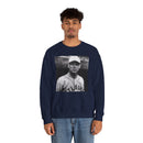Vintage Baseball Player Sweatshirt - Classic Sports Graphic Crewneck