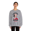 Olive's Hair & Tanning Salon Sweatshirt — Funny Retro Parody Graphic