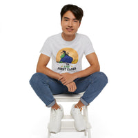 I Fly First Class — Funny Witch Halloween T-Shirt