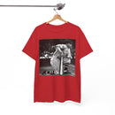 Vintage Baseball Photo T-Shirt – Classic Kneeling Player Graphic Tee