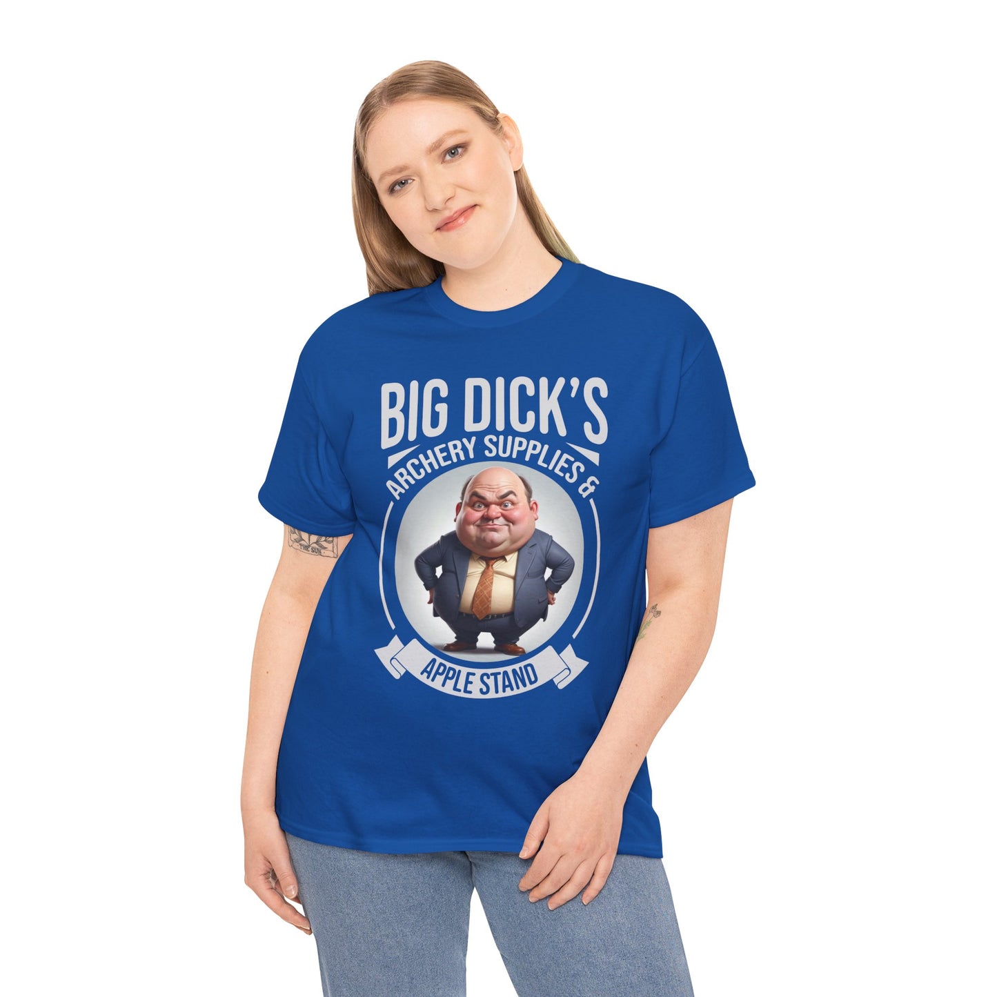 Big Dick's Archery Supplies Funny Graphic Tee — Novelty Archery T-Shirt