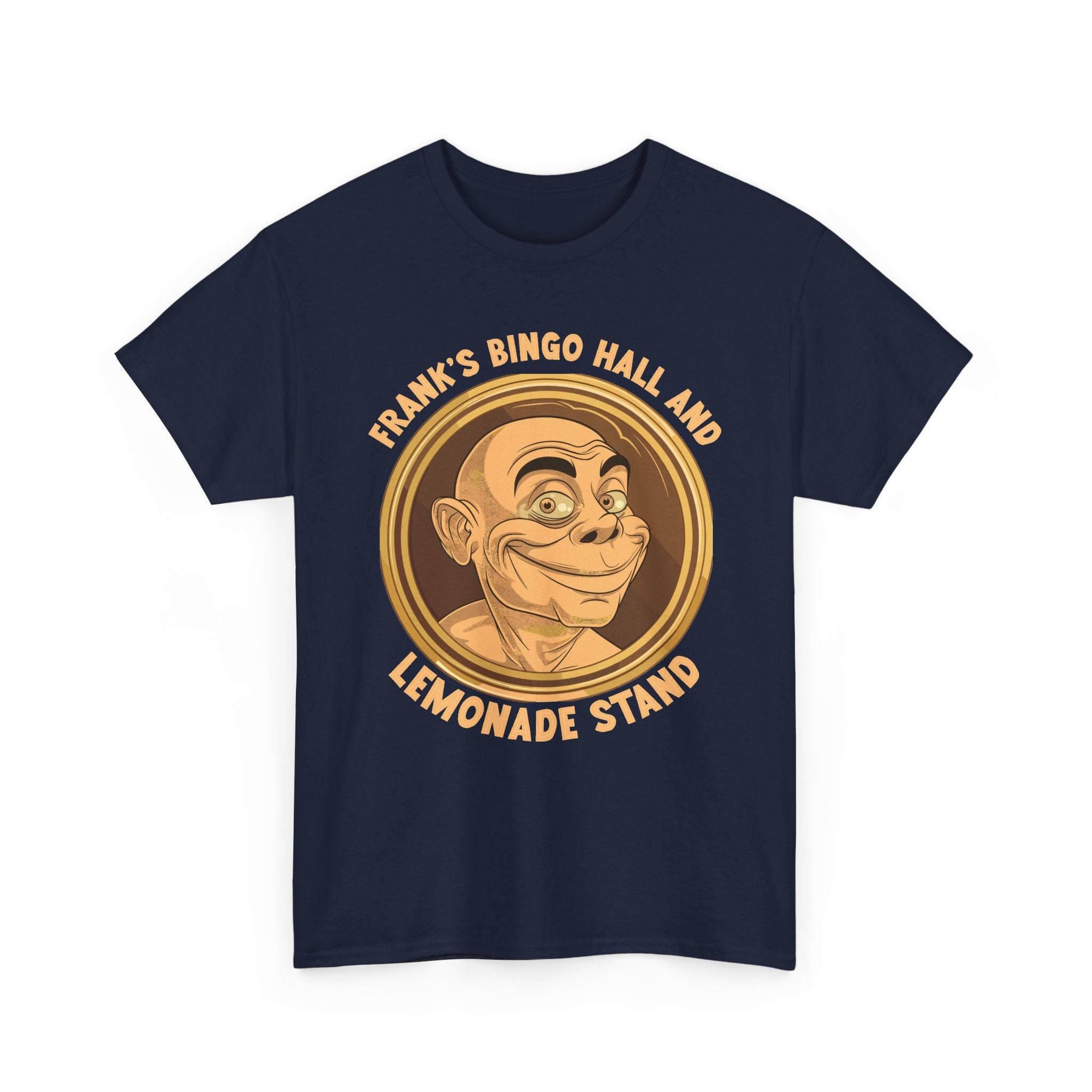 Frank’s Bingo Hall and Lemonade Stand T‑Shirt — Funny Bingo Hall Tee