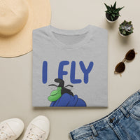 I Fly First Class T‑Shirt — Funny Travel Graphic Tee