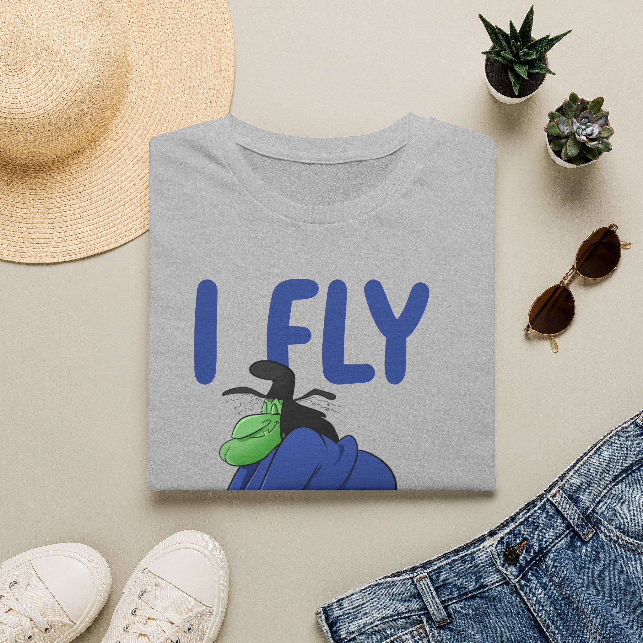 I Fly First Class T‑Shirt — Funny Travel Graphic Tee