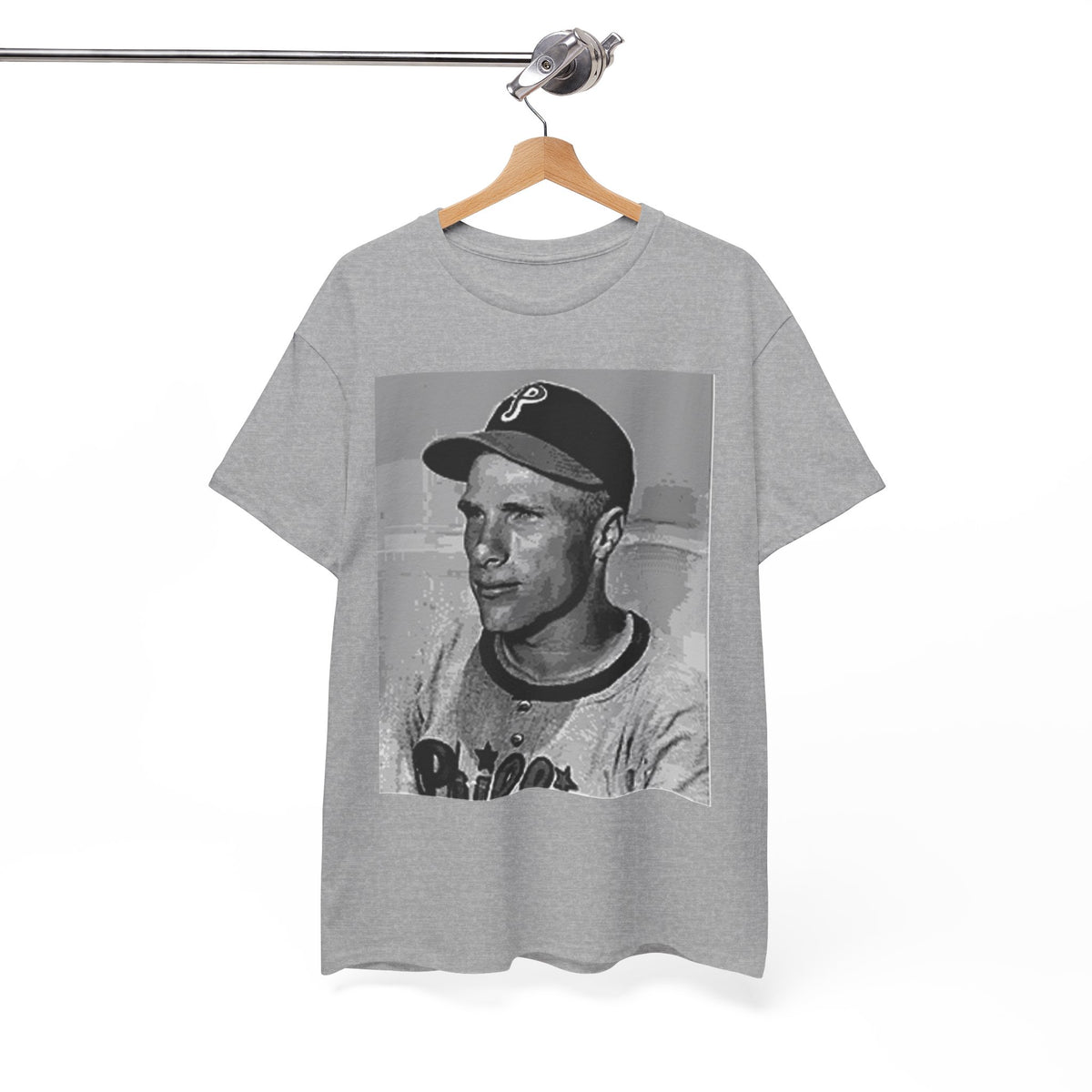 Vintage Philadelphia Phillies Baseball Photo T-Shirt – Classic Retro Fan Tee