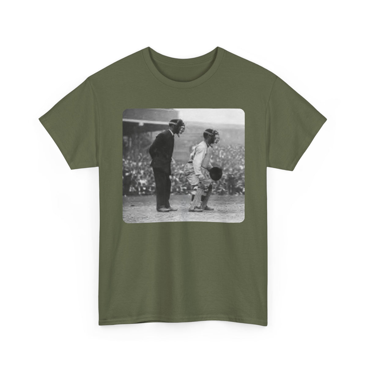 Vintage Baseball Photo T-Shirt – Classic Retro Sports Graphic Tee