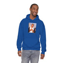 Photo Graphic Hoodie — Vintage Portrait Print Pullover
