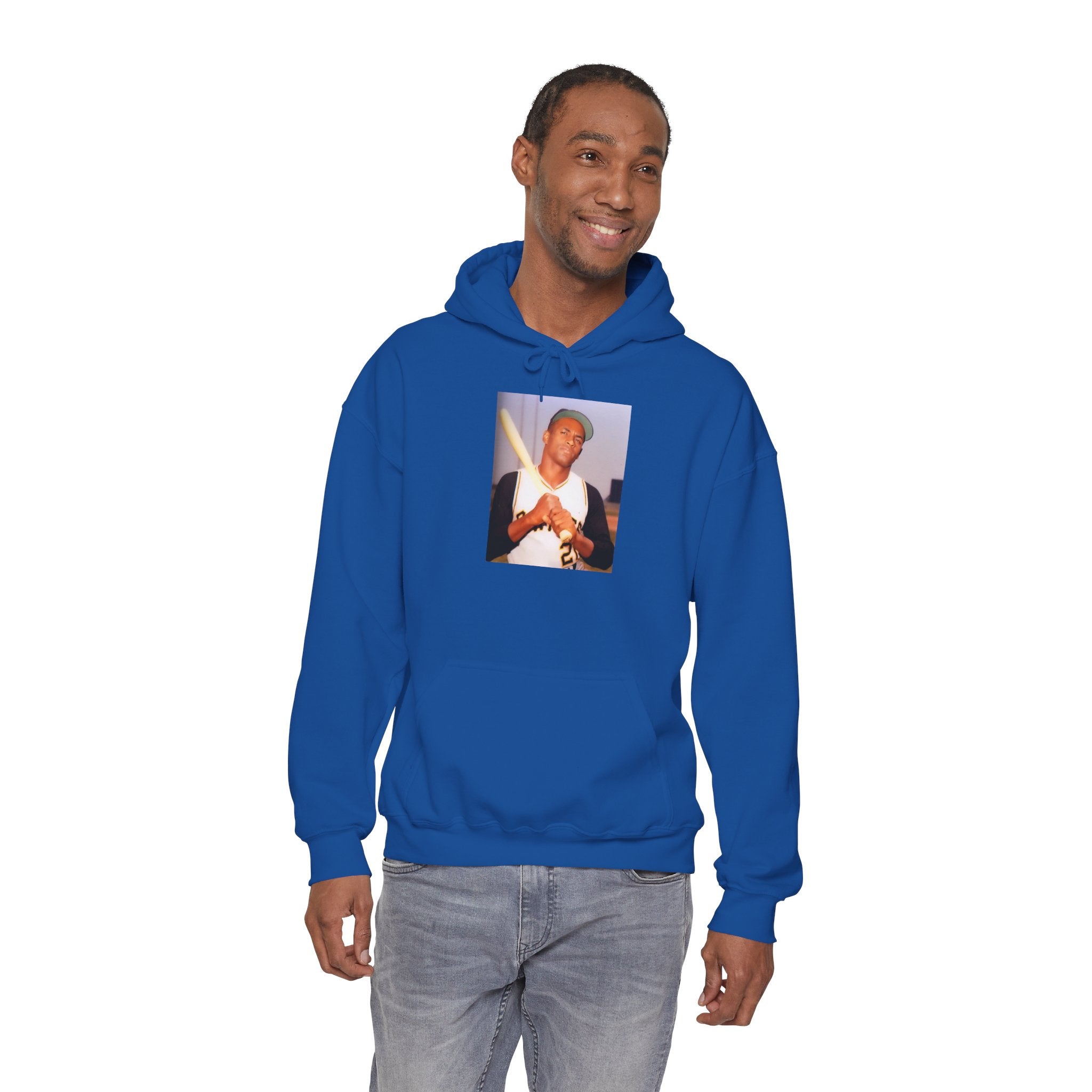 Photo Graphic Hoodie — Vintage Portrait Print Pullover