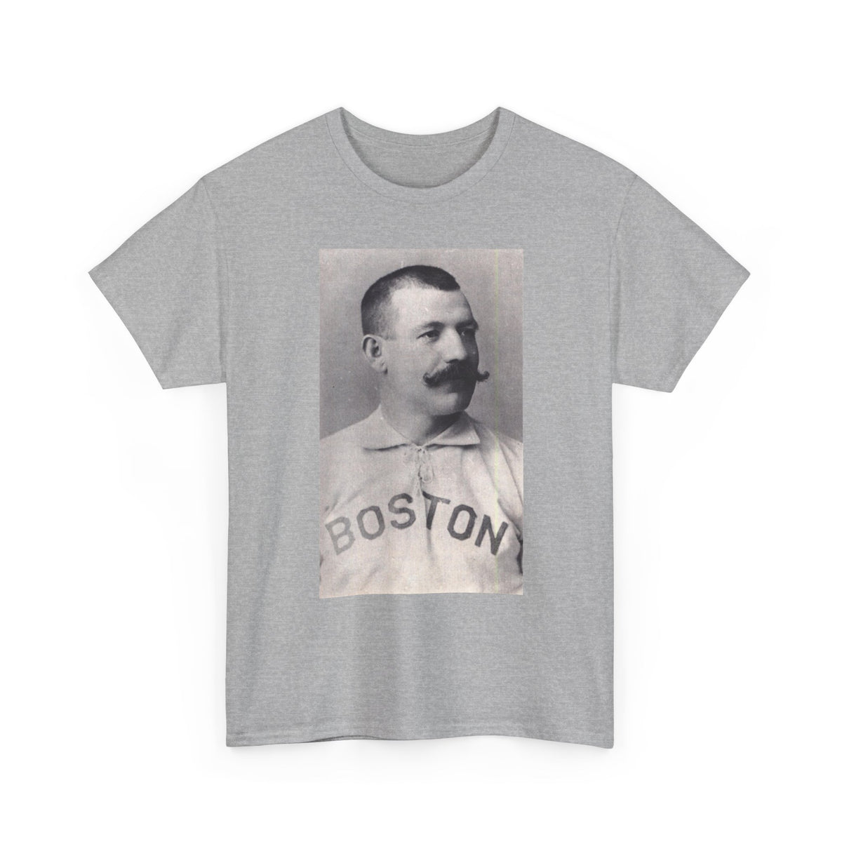 Vintage Boston Baseball Portrait T-Shirt – Retro Classic Baseball Graphic Tee