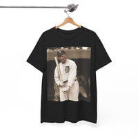 Vintage Detroit Baseball Photo T-Shirt — Retro Sports Legend Graphic Tee