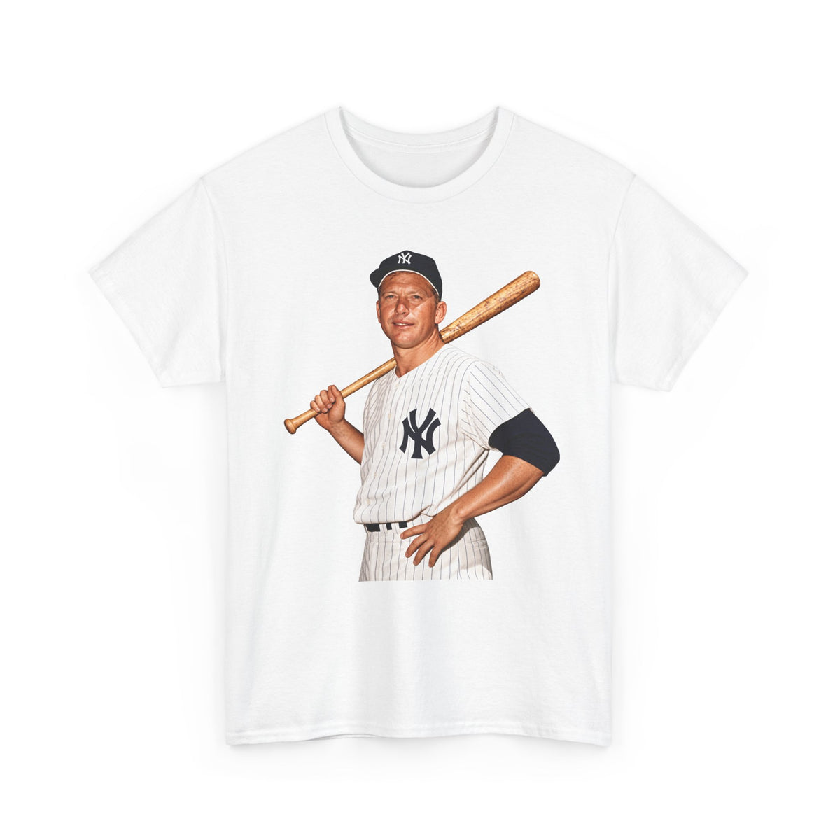 Vintage New York Yankees Baseball Player T-Shirt – Retro Batter Graphic Tee