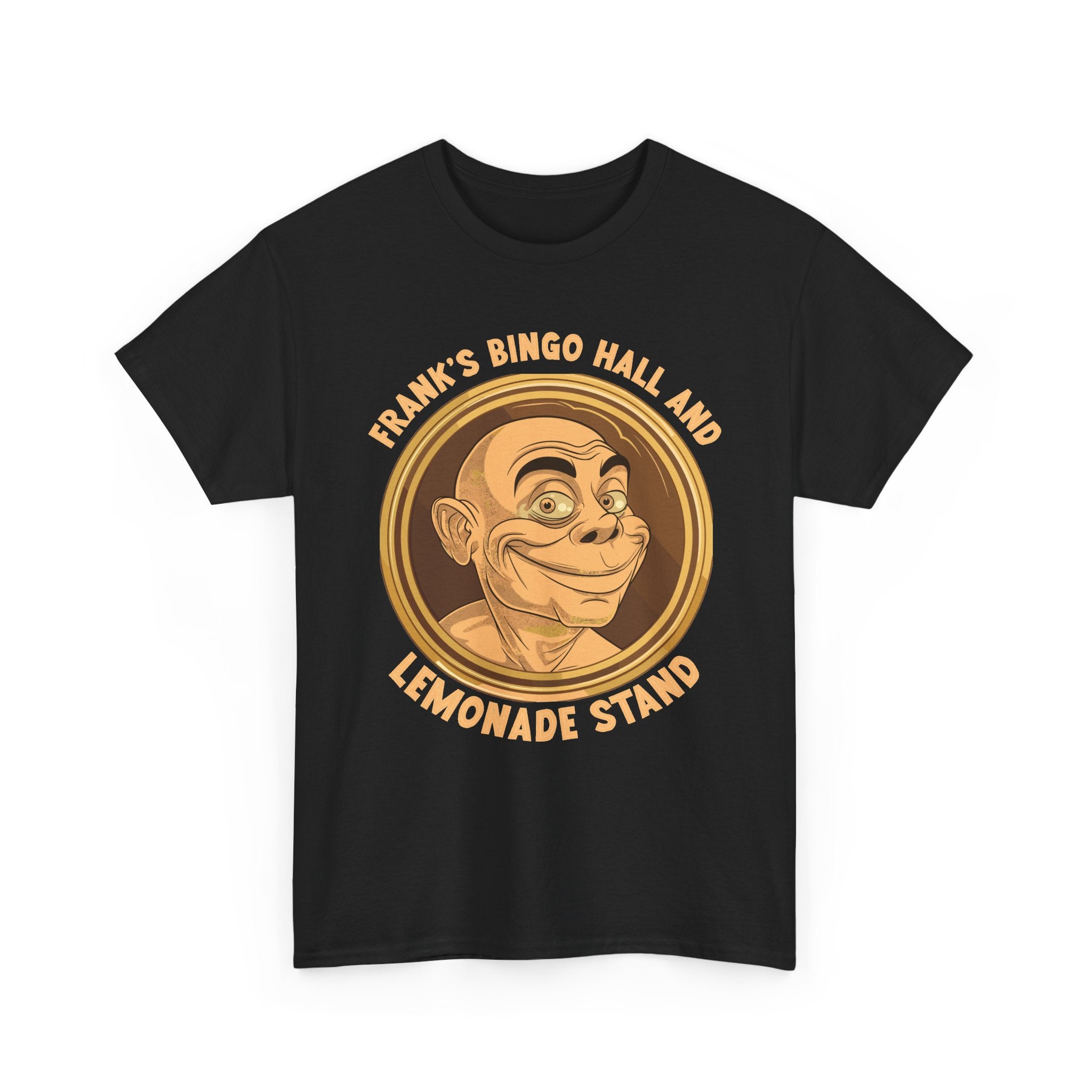 Frank’s Bingo Hall and Lemonade Stand T‑Shirt — Funny Bingo Hall Tee
