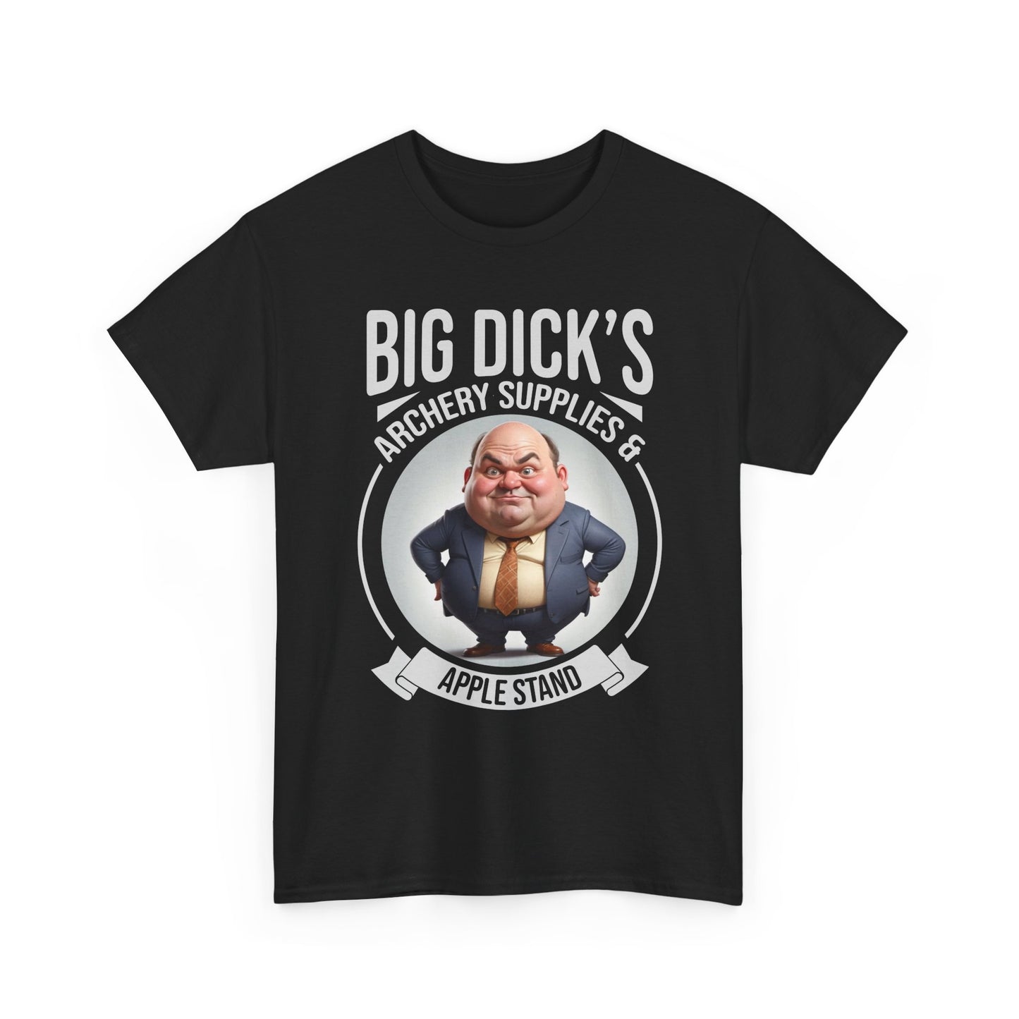 Big Dick's Archery Supplies Funny Graphic Tee — Novelty Archery T-Shirt