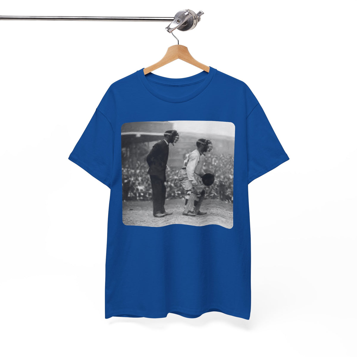 Vintage Baseball Photo T-Shirt – Classic Retro Sports Graphic Tee
