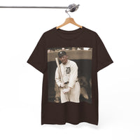 Vintage Detroit Baseball Photo T-Shirt — Retro Sports Legend Graphic Tee
