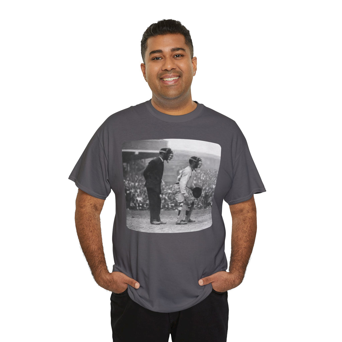 Vintage Baseball Photo T-Shirt – Classic Retro Sports Graphic Tee
