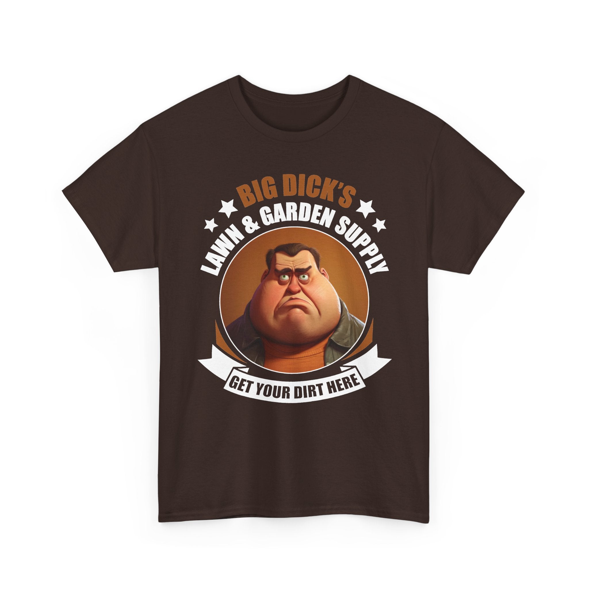 Get Your Dirt Here Lawn & Garden Shop T-Shirt – Funny Gardener Tee