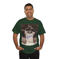 Vintage Babe Ruth Signed Photo T-Shirt — Retro Baseball Autograph Graphic Tee