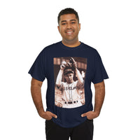 Vintage Cleveland Baseball Photo T-Shirt – Retro Player Graphic Tee