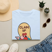 Graphic T-Shirt — 'Clam Up Ya Varmint!' Yosemite-Style Cartoon Tee