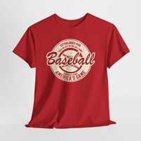 Vintage 'America's Game' Baseball T-Shirt — Retro Baseball Fan Tee