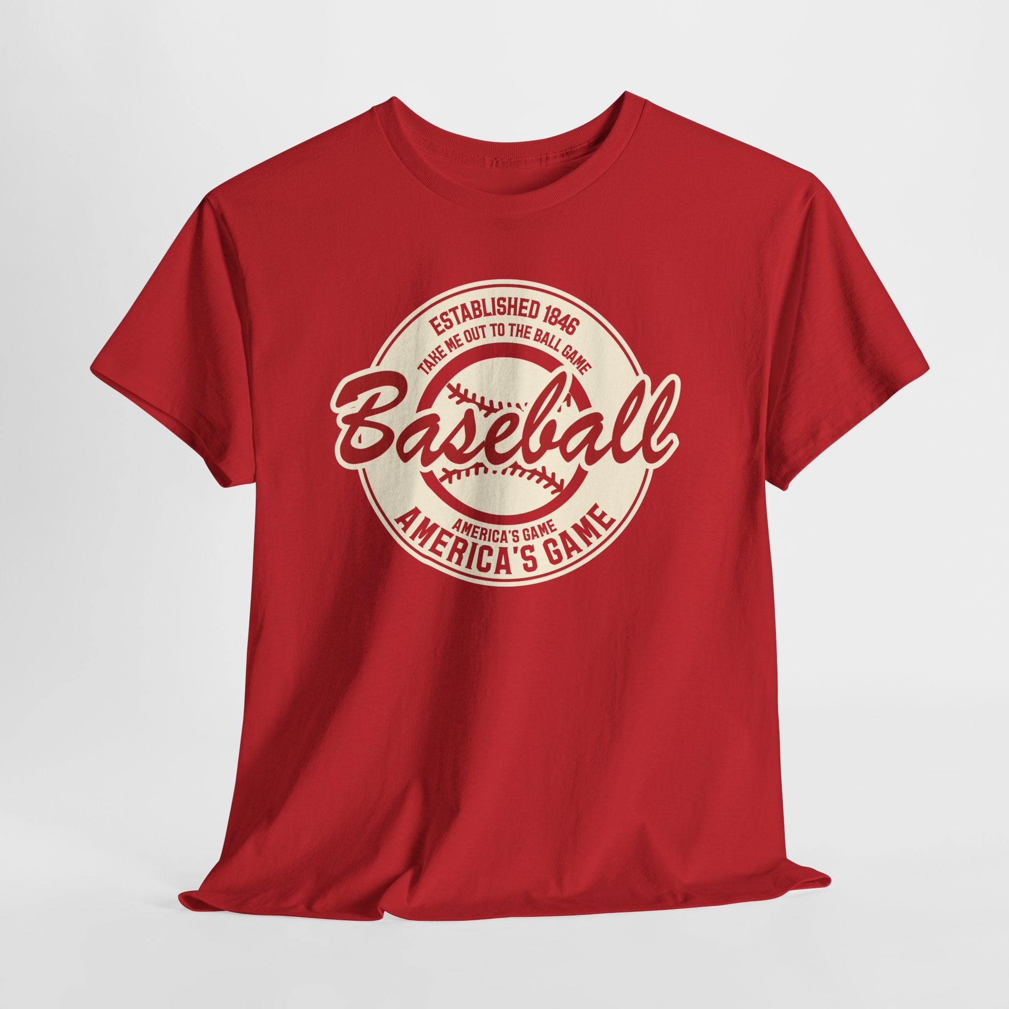 Vintage 'America's Game' Baseball T-Shirt — Retro Baseball Fan Tee