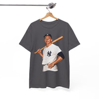 Vintage New York Yankees Baseball Player T-Shirt – Retro Batter Graphic Tee