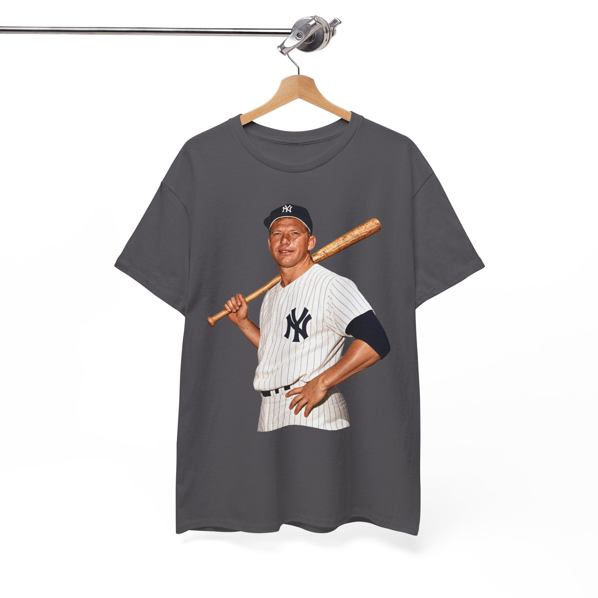 Vintage New York Yankees Baseball Player T-Shirt – Retro Batter Graphic Tee