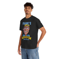 Frank's Investigations and Loans Funny Retro Character Vintage Humor Graphic T- Shirt