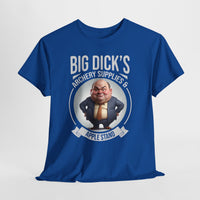 Big Dick's Archery Supplies Funny Graphic Tee — Novelty Archery T-Shirt