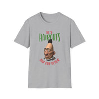 T-Shirt — "Al's Haircuts" Barber Shop Funny Graphic Tee