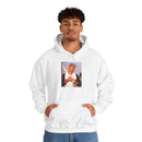 Photo Graphic Hoodie — Vintage Portrait Print Pullover
