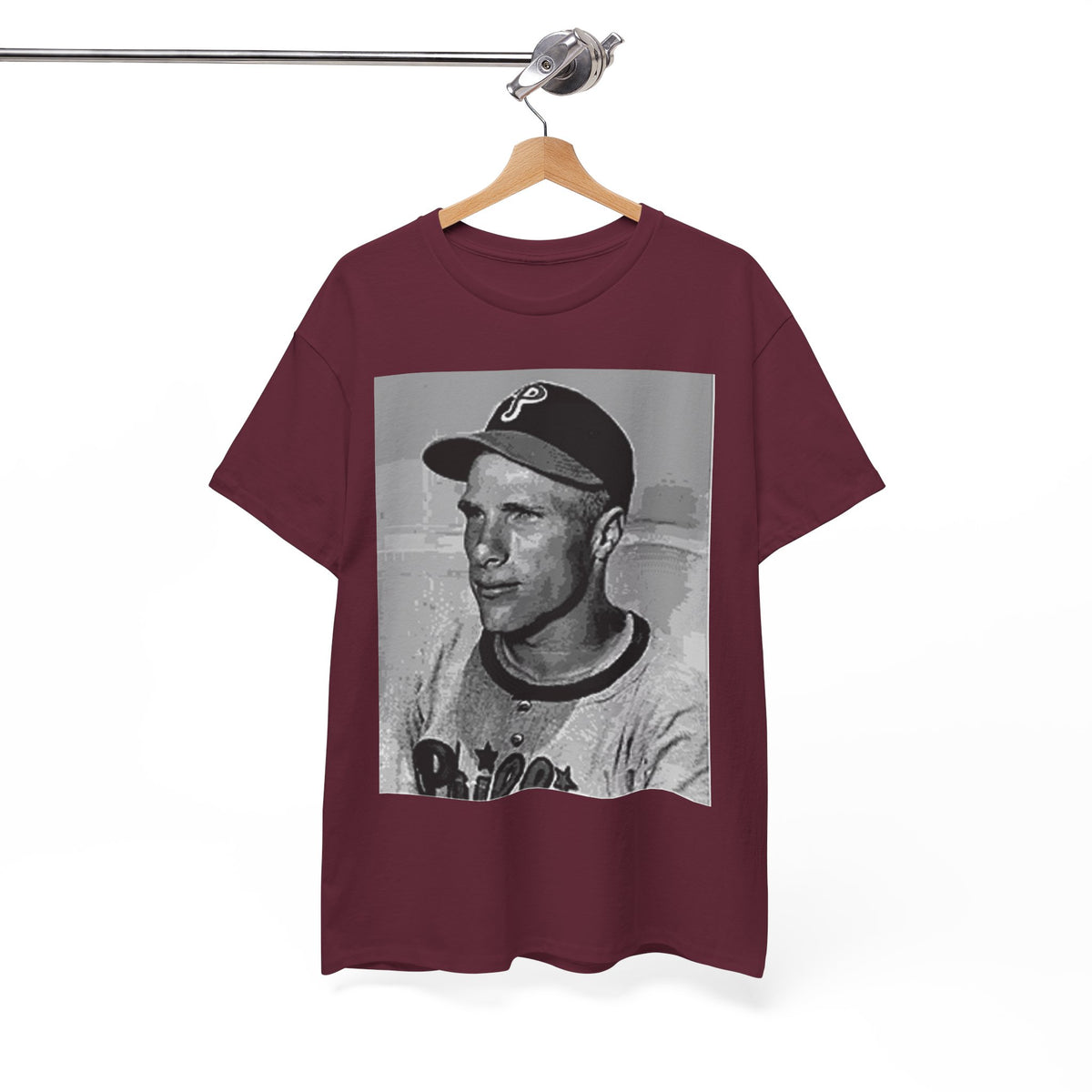 Vintage Philadelphia Phillies Baseball Photo T-Shirt – Classic Retro Fan Tee