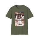 Vintage Baseball Player Photo T-Shirt — Retro Sports Tee