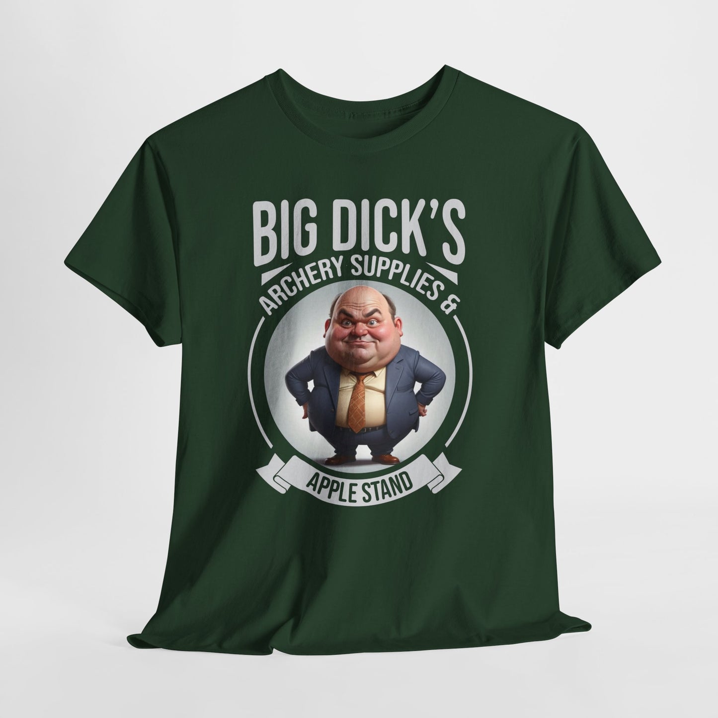 Big Dick's Archery Supplies Funny Graphic Tee — Novelty Archery T-Shirt