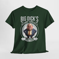 Big Dick's Archery Supplies Funny Graphic Tee — Novelty Archery T-Shirt