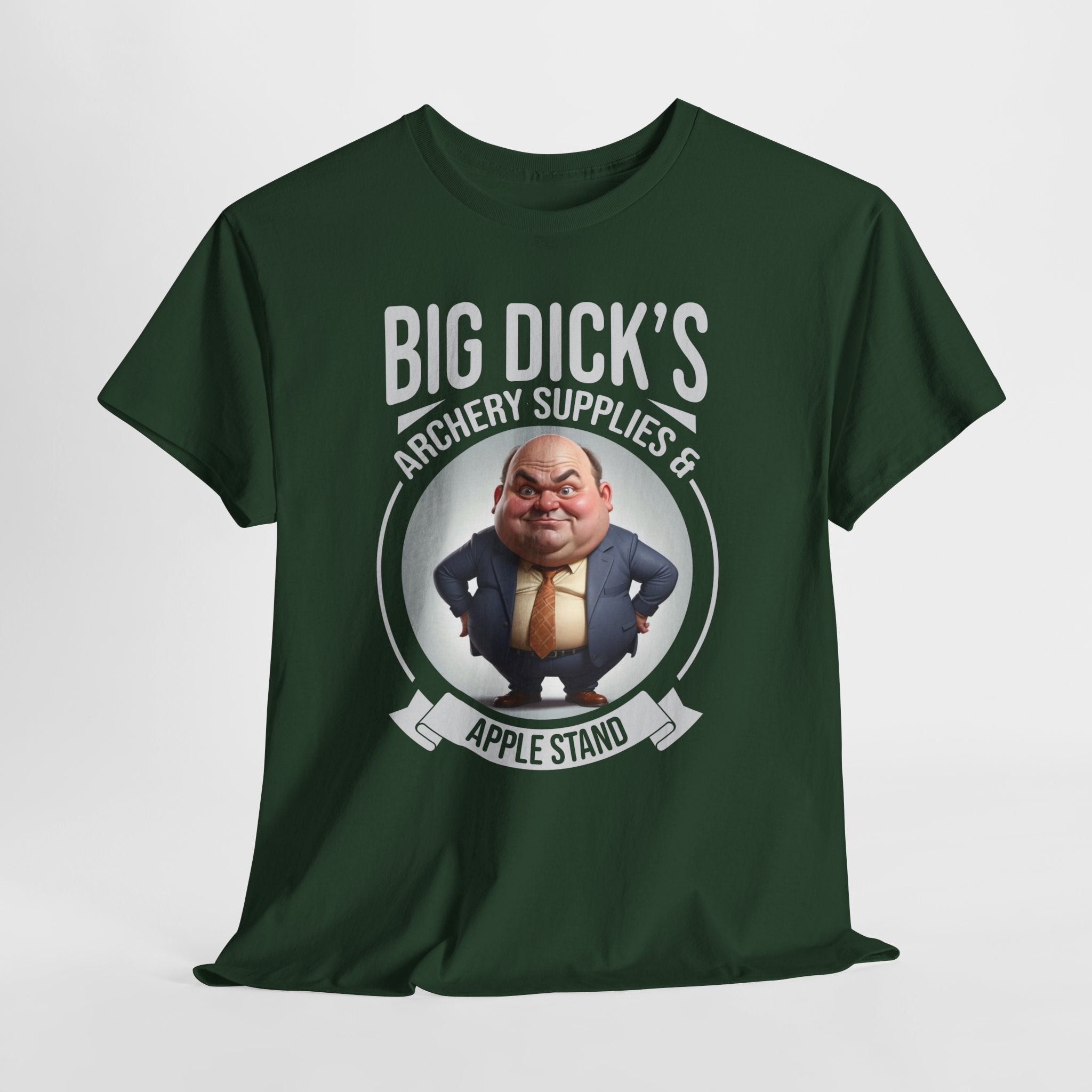 Big Dick's Archery Supplies Funny Graphic Tee — Novelty Archery T-Shirt