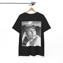 Vintage Baseball Portrait T-Shirt – Classic Retro Player Tee