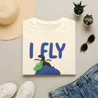 I Fly First Class T‑Shirt — Funny Travel Graphic Tee
