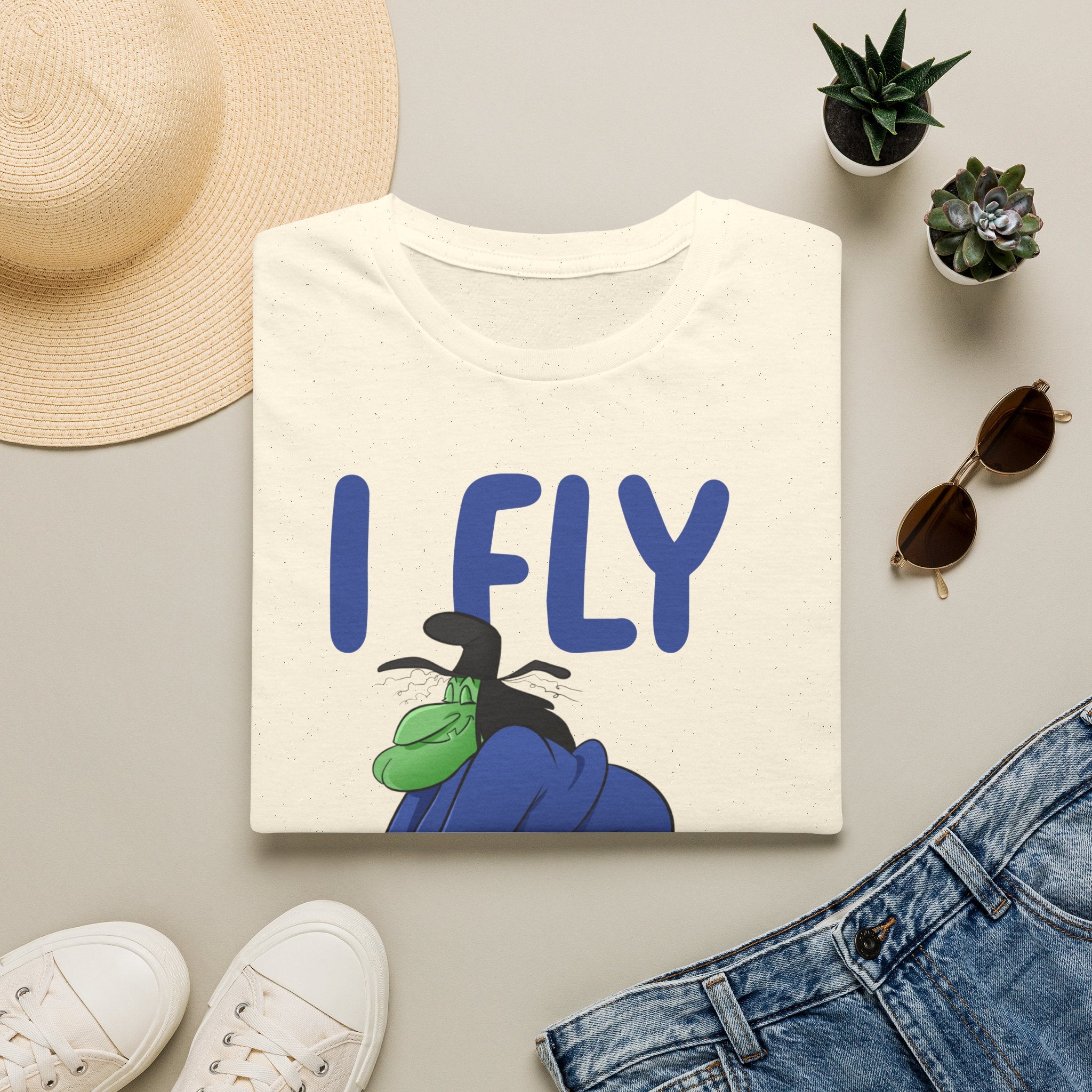 I Fly First Class T‑Shirt — Funny Travel Graphic Tee