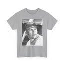 Vintage Baseball Portrait T-Shirt – Classic Retro Player Tee
