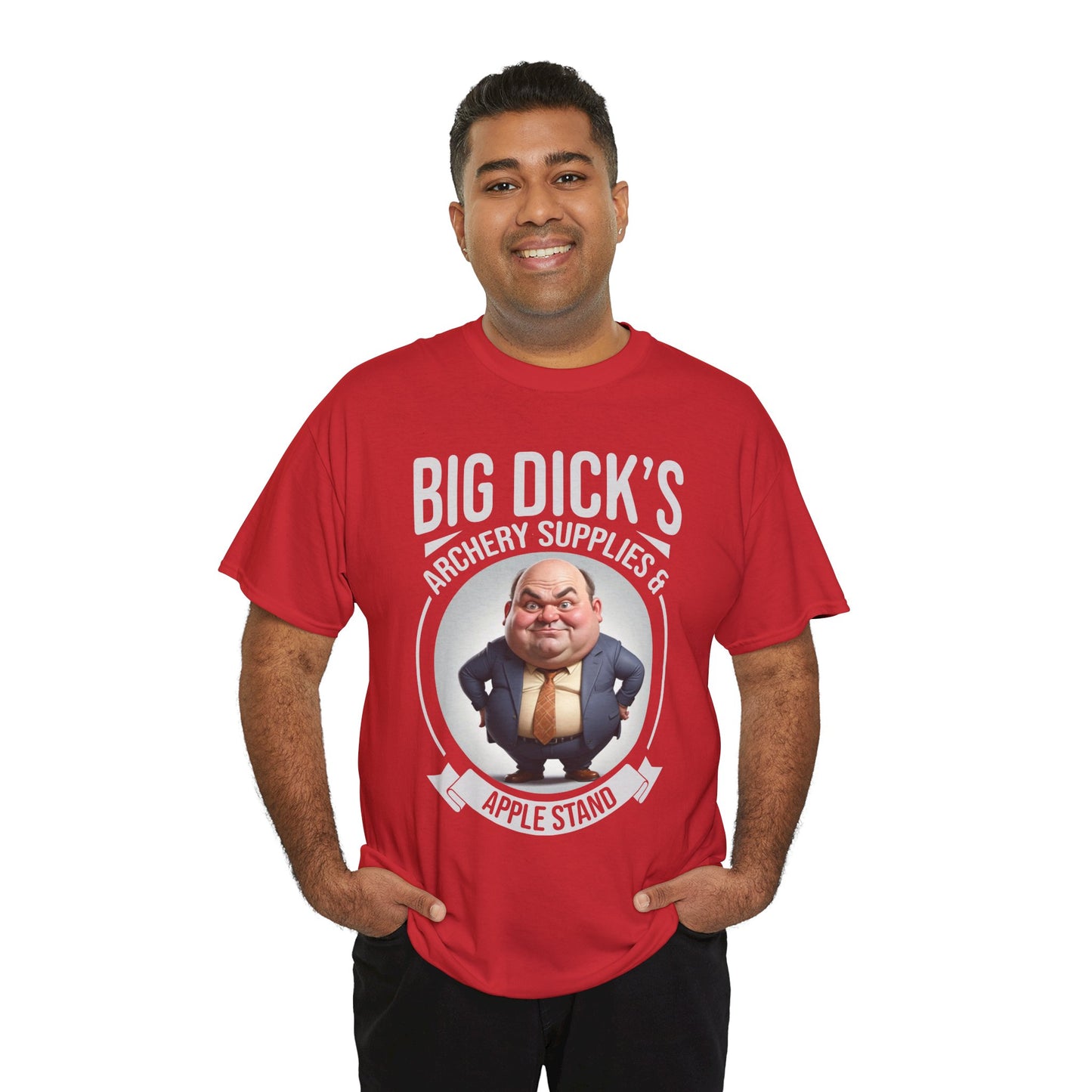 Big Dick's Archery Supplies Funny Graphic Tee — Novelty Archery T-Shirt