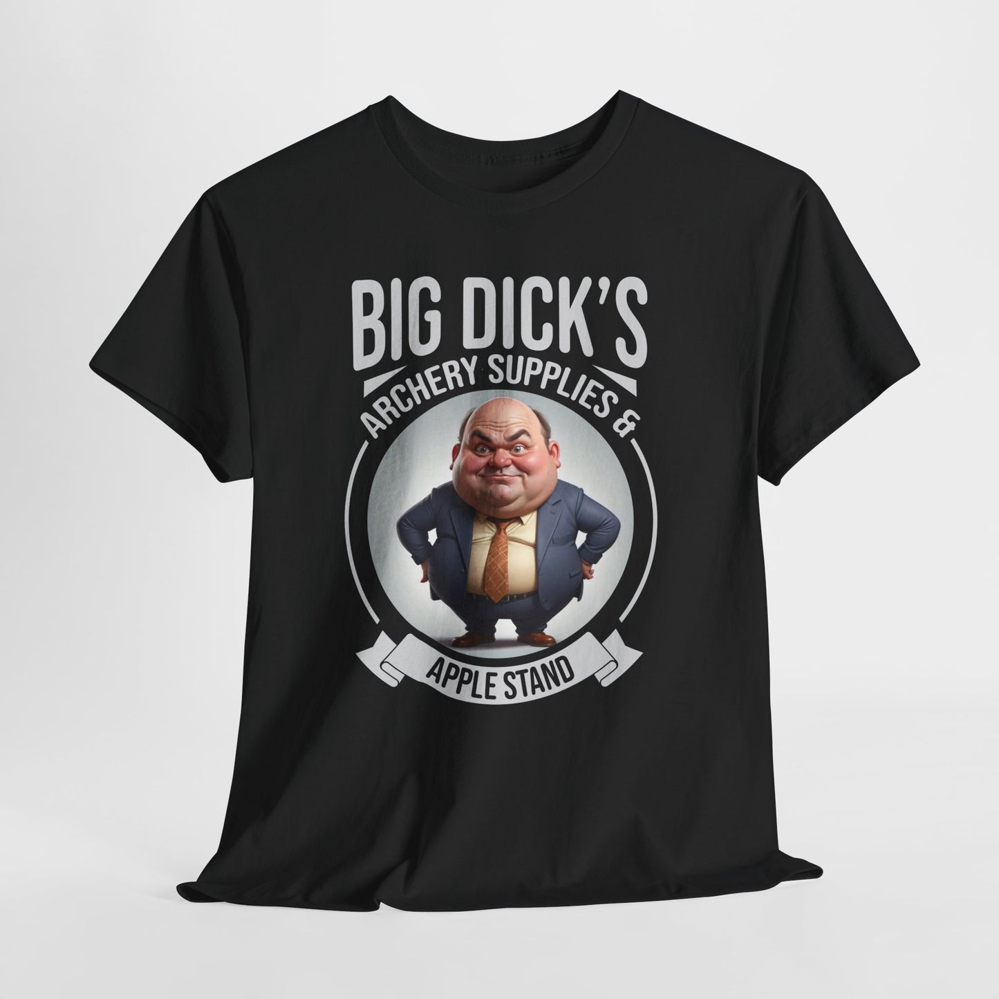Big Dick's Archery Supplies Funny Graphic Tee — Novelty Archery T-Shirt