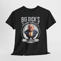 Big Dick's Archery Supplies Funny Graphic Tee — Novelty Archery T-Shirt