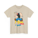 Retro Cartoon 'I Yam What I Yam' Graphic Tee