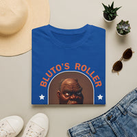 T-Shirt — "Bluto's Roller" Vintage Cartoon Portrait Tee (Rink & Slushies)