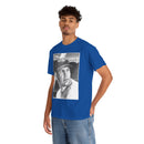 Vintage Baseball Portrait T-Shirt – Classic Retro Player Tee