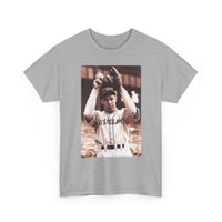 Vintage Cleveland Baseball Photo T-Shirt – Retro Player Graphic Tee